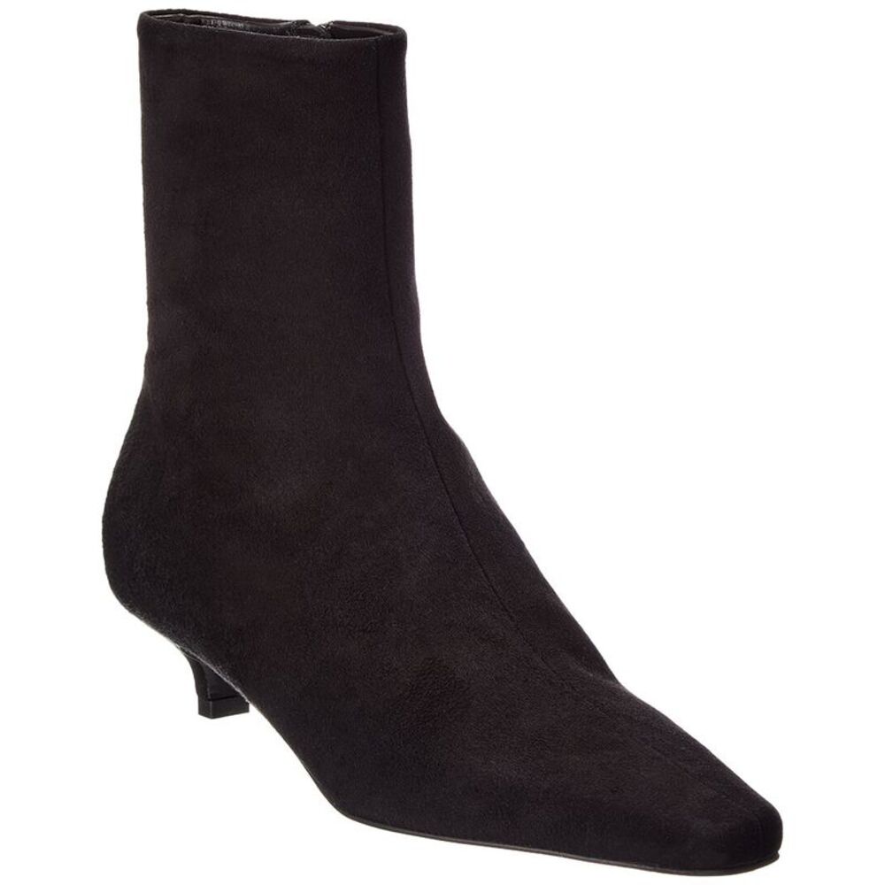 Toteme Suede Boot, Black